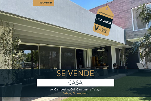 Casa En Av Campestre Jardines De Celaya A Secc Propiedades