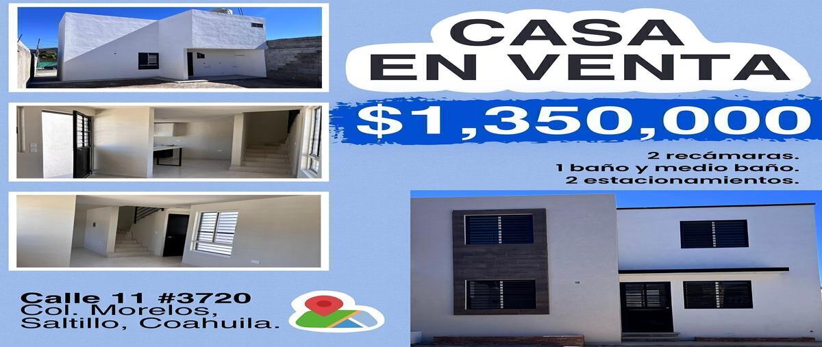 Casa en 11, Morelos, Coahuila en Venta ID 26818605