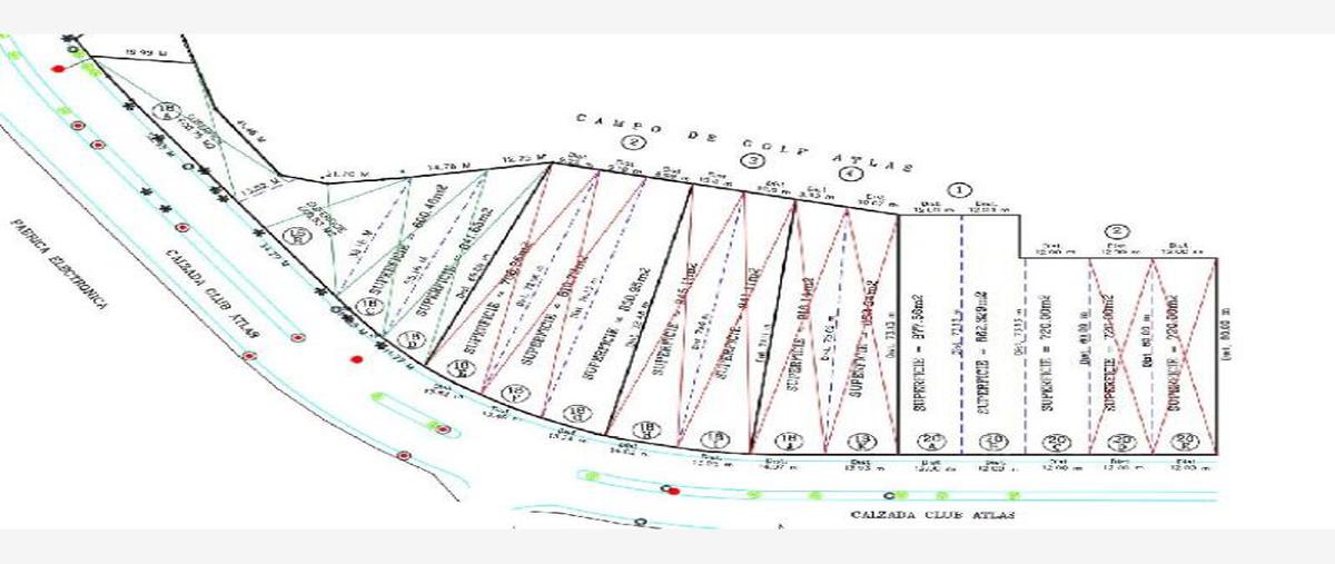Terreno Habitacional en CALZADA CLUB ATLAS 20 C, ... 