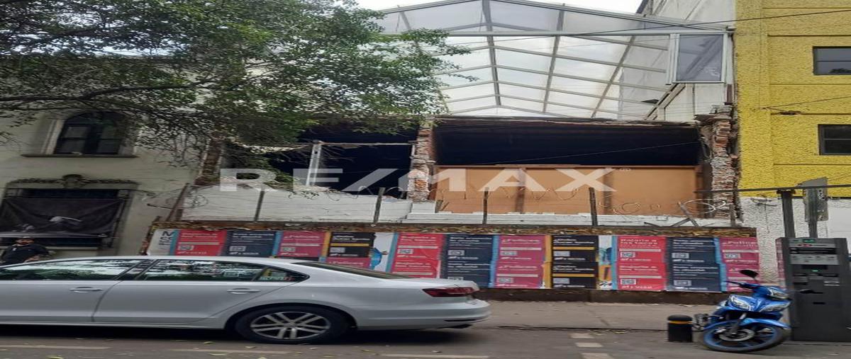 Terreno Habitacional en Colima, Roma Norte, DF /