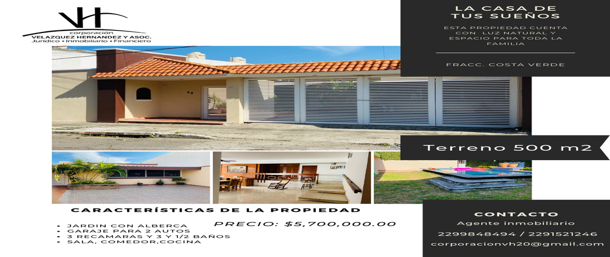 Casa en costa verde, Costa del Sol, Veracruz en V... 