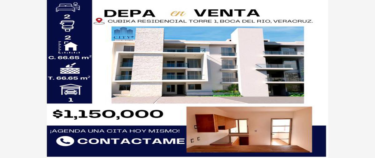 Departamento en CUBIKA 1, Residencial la Joya, Ve... 