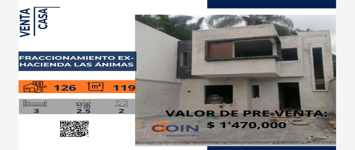 Casa en EX-HACIENDA LAS ÁNIMAS LOTE 13, Villas de... 