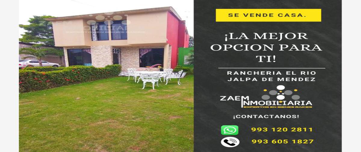 Casa en Ranchería el Rio, El Rio, Tabasco en Vent...