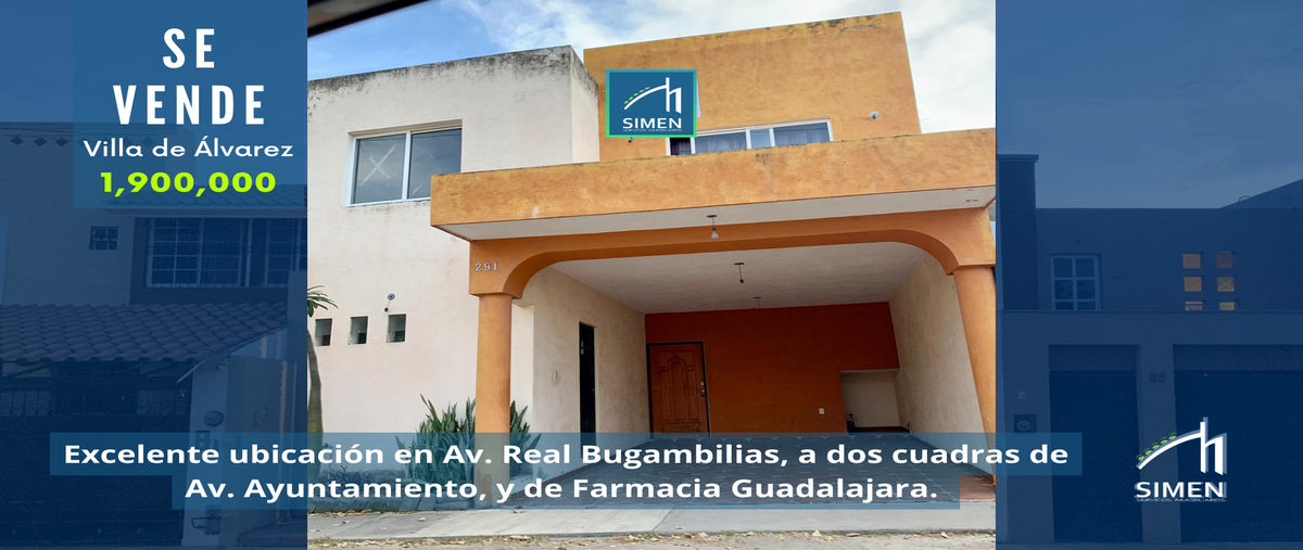 Casa en Real Bugambilias, Villa de Alv..., Real B... 