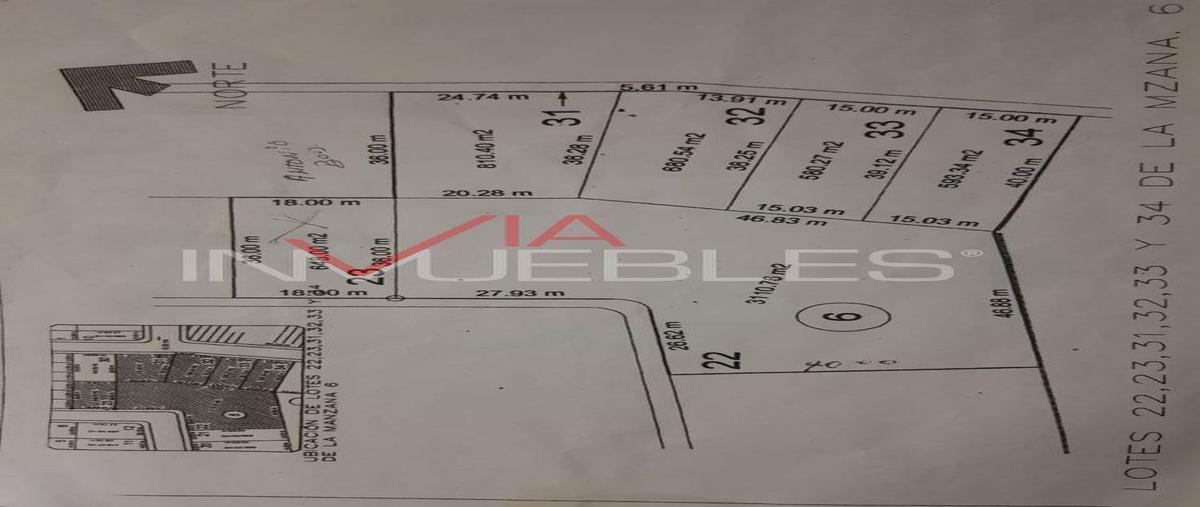 Terreno Habitacional en Salinas Victoria, Salinas...