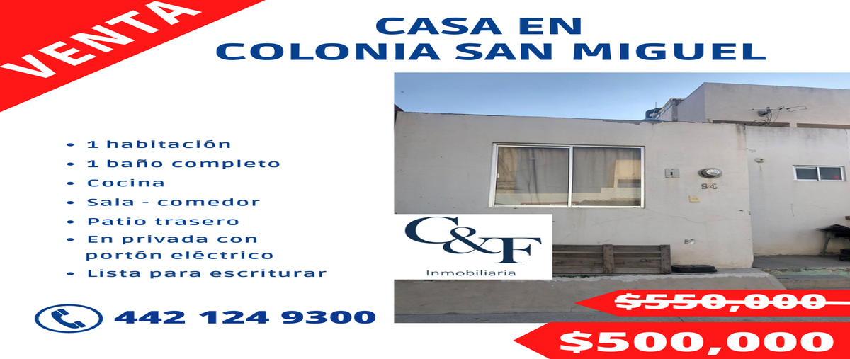 Casa en San Miguel, Querétaro en Venta ID 24688660 
