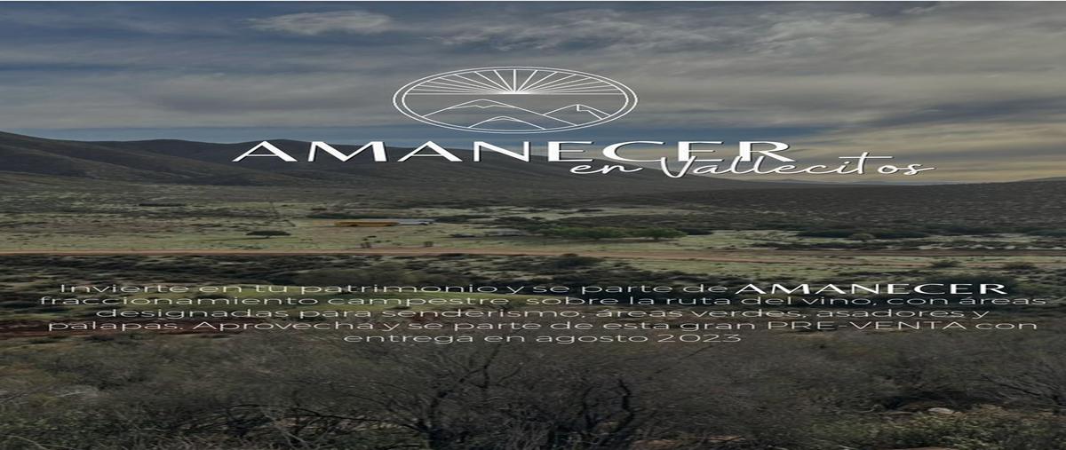 Terreno Habitacional en Valle de Guadalupe, Ensen...