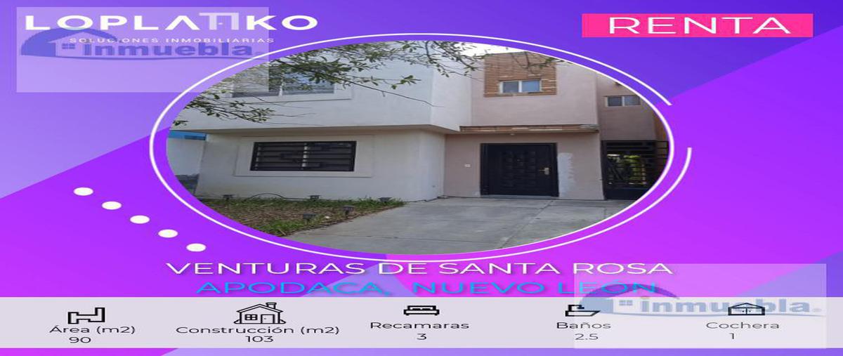 Casa en Ventura de Santa Rosa, Nuevo León en Ren...