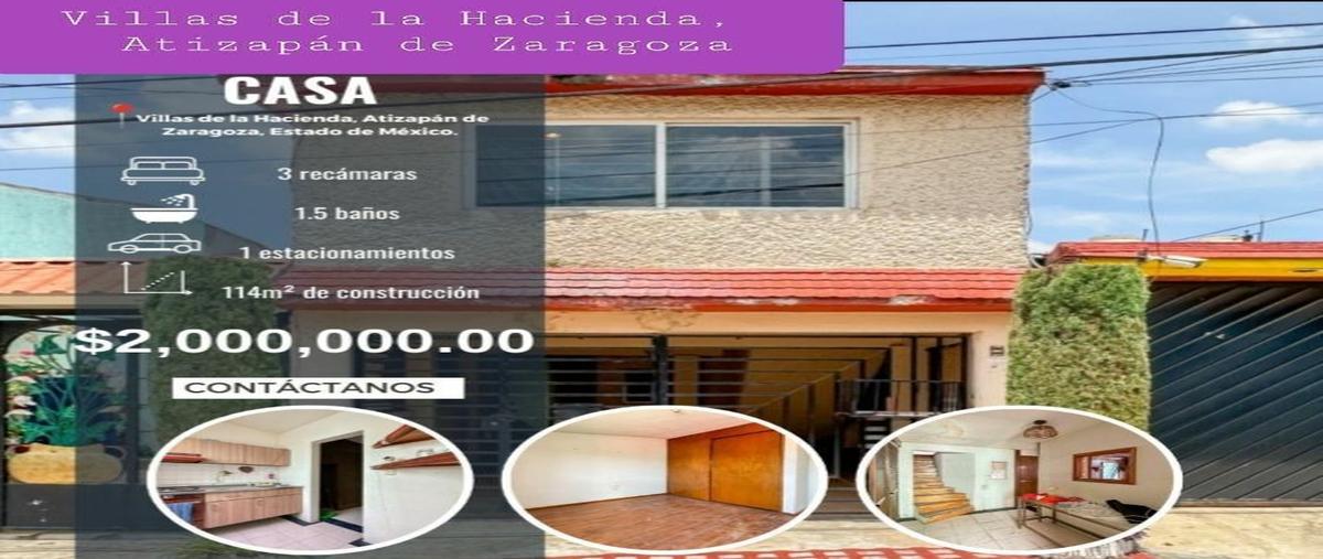 Casa en Villas de la Hacienda, Atizapá..., Villas... - Propiedades.com