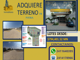 Foto de terreno habitacional en venta en Benito Juárez, Puebla, Puebla, 25961296,  no 01