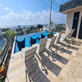 Foto de departamento en venta en 25 avenida norte , infonavit gaviotas, solidaridad, quintana roo, 28715012 No. 01