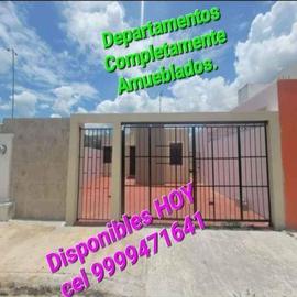 Foto de departamento en renta en 35 , ciudad caucel, mérida, yucatán, 26506563 No. 01