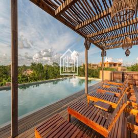 Foto de departamento en venta en  , aldea tulum, tulum, quintana roo, 29875399 No. 01