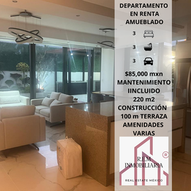 Foto de departamento en renta en anillo periférico sur , parque del pedregal, tlalpan, df / cdmx, 29745420 No. 01