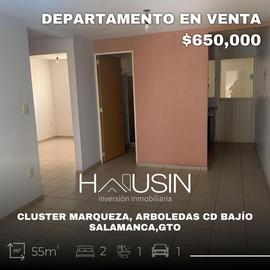 Foto de departamento en venta en  , arboledas ciudad bajío, salamanca, guanajuato, 30514036 No. 01