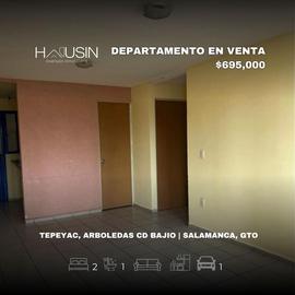 Foto de departamento en venta en  , arboledas ciudad bajío, salamanca, guanajuato, 0 No. 01