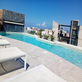 Foto de Departamento en av 25 con calle 4 nte bis PLAYA DEL CARMEN None, Calica, Solidaridad, Quintana Roo, 30219799