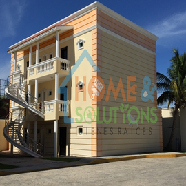 Foto de departamento en renta en avenida isla de tris , plutarco elías calles, carmen, campeche, 18441586 No. 01