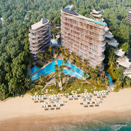 Foto de departamento en venta en boulevard costero paseo cocoteros , flamingos, bahía de banderas, nayarit, 25224339 No. 01