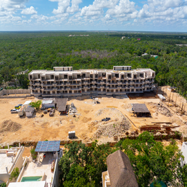 Foto de departamento en venta en calle 4 sur , las palmas, tulum, quintana roo, 0 No. 01