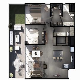 Foto de departamento en venta en calle josé enrique rodó 2641 , ampliación provincia, guadalajara, jalisco, 0 No. 01
