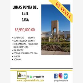 Foto de casa en venta en casa nueva en venta hermoso diseño, residencial lomas punta del este, león, guanajuato, 0 No. 01