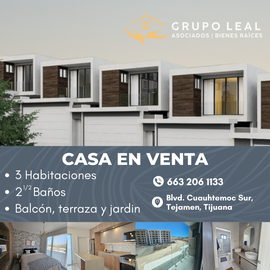 Foto de casa en venta en cuauhtemoc sur , cuauhtémoc, tijuana, baja california, 27073359 No. 01