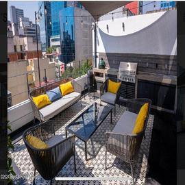 Foto de departamento en renta en  , del valle centro, benito juárez, df / cdmx, 30339720 No. 01