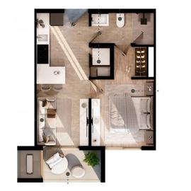 Foto de departamento en venta en doctor ignacio morones prieto 1058, nueva fortaleza, santa catarina, nuevo león, 30796632 No. 01