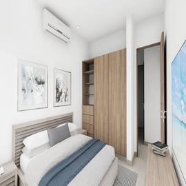 Foto de departamento en venta en  , el bambú, solidaridad, quintana roo, 25957186 No. 01