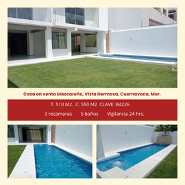 Foto de casa en venta en  , el mascareño, cuernavaca, morelos, 30324097 No. 01