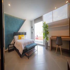 Foto de departamento en renta en  , el puente, san andrés cholula, puebla, 30268285 No. 01