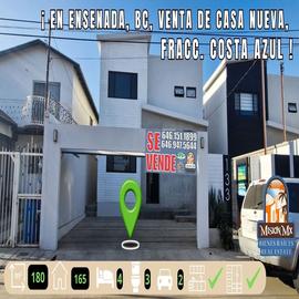Foto de casa en venta en francisco de ulloa , costa azul, ensenada, baja california, 0 No. 01