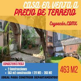 Foto de casa en venta en miguel ángel de quevedo 775, del niño jesús, coyoacán, df / cdmx, 28425136 No. 01