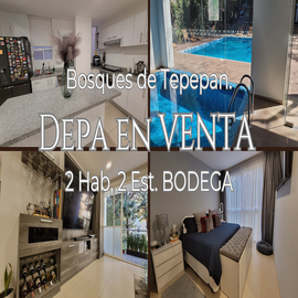 Foto de departamento en venta en mirador , fuentes de tepepan, tlalpan, df / cdmx, 0 No. 01