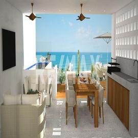 Foto de departamento en venta en playa blanca tortuga , terrazas costa azul, los cabos, baja california sur, 0 No. 01