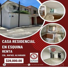 Foto de casa en renta en  , rafael alvarado, orizaba, veracruz de ignacio de la llave, 30259693 No. 01