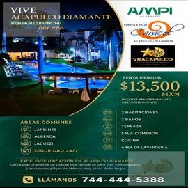 Foto de departamento en renta en  , real diamante, acapulco de juárez, guerrero, 0 No. 01