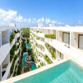 Foto de departamento en renta en  , region 15 kukulcan, tulum, quintana roo, 0 No. 01