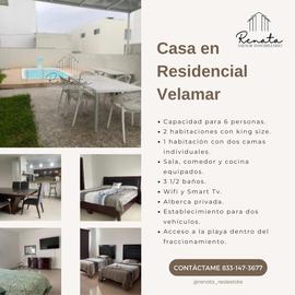 Foto de casa en renta en  , residencia velamar, altamira, tamaulipas, 0 No. 01