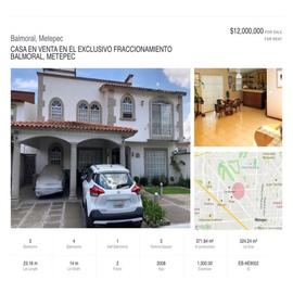 Foto de casa en venta en  , residencial balmoral, metepec, méxico, 0 No. 01