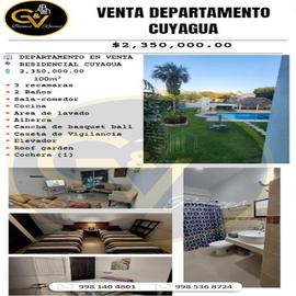 Foto de departamento en venta en  , residencial cuyagua, benito juárez, quintana roo, 0 No. 01