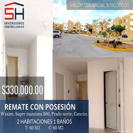 Valor estimado de departamentos en venta en Prado Norte (Supermanzana 256),  Benito Juárez, Quintana Roo