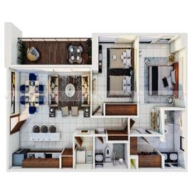 Foto de departamento en venta en  , xcaret, solidaridad, quintana roo, 26961820 No. 01