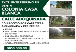 Foto de inmueble en 1 #1, Col. Chachapa C.P. 72990, Amozoc