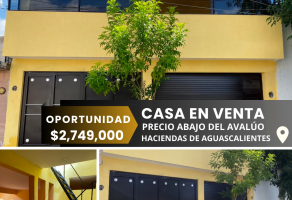 Foto de inmueble en las amarillas, Col. Real de Haciendas C.P. 20196, Aguascalientes