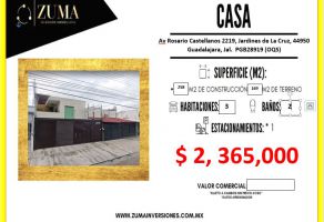 Casas en venta en Jardines de La Cruz 1a. Sección... 