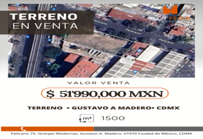 Foto de inmueble en Pelícano 75 #75, Col. Ampliación San Juan de Aragón C.P. 07470, Gustavo A. Madero