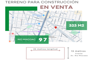 Foto de inmueble en Avenida Río Mixcoac 97 #97, Col. Crédito Constructor C.P. 03940, Benito Juárez